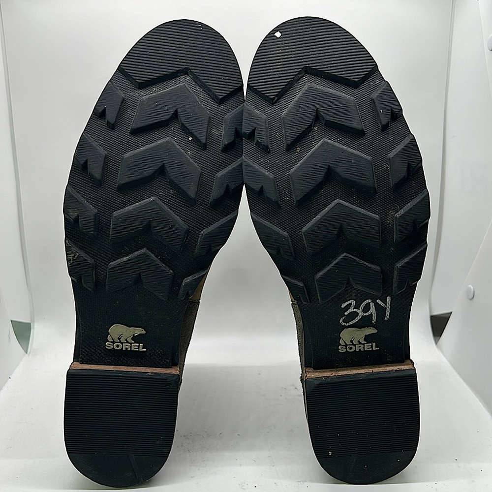 Sorel Dark Brown Leather/Suede Chukka Boots Booties Shoes **Size 11** 🌸🌸 - Picture 6 of 8